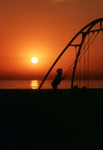 Sunset, Venice Beach, California