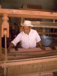 Textile worker, Oaxaca, Mexico